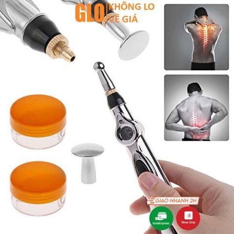 Bút Xung Huyệt, Dò Huyệt Châm Cứu Trị Liệu Xung Điện DF-618 Cao Cấp(Không Kèm Pin)