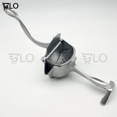 Dụng Cụ Ép Hoa Quả Loại Lớn, Rau Củ, Trái Cây Bằng Tay 100% Kim Loại Chống Gỉ Cao Cấp