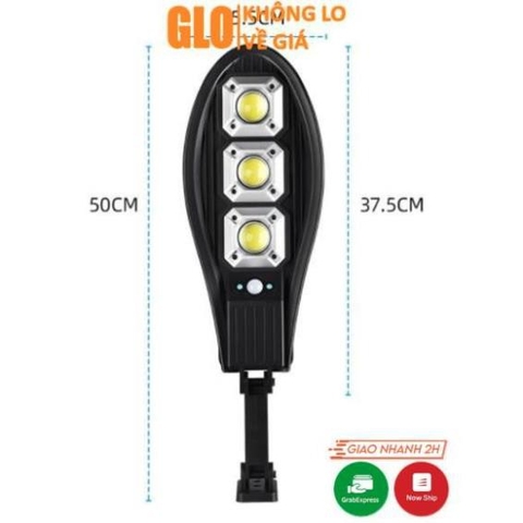 Đèn COB 45W Cảm Biến Di Chuyển Thông Minh - Sử Dụng Năng Lượng Mặt trời - Chống Thấm Nước - Đèn Sân Vườn - K1129