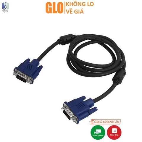 Dây Cáp Màn Hình Máy Tính VGA D-Sub 15 Pin Dài 1.5m tới 10m