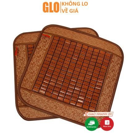 Tấm Đệm Lót Ghế Trúc Xe Hơi,Ô Tô, Văn Phòng Có Hạt Bám Dính