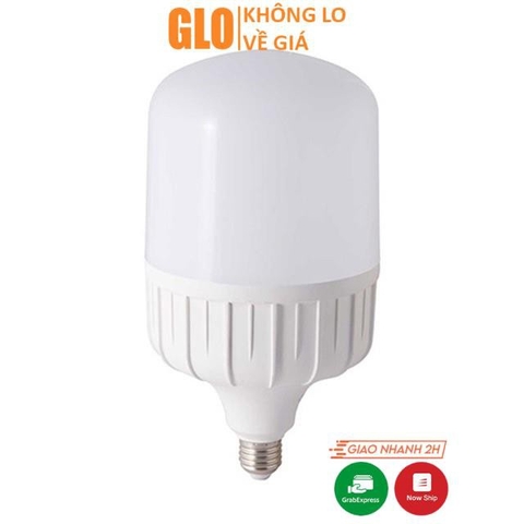 Bóng Đèn Led Trụ Trắng Bulb Siêu Sáng Tiết Kiệm Điện Nguồn 220v Đuôi Đèn Xoáy E27 Chuẩn Châu Âu