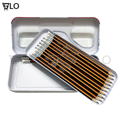 Hộp Bút Nhôm 3D 2 Ngăn Hình Độc Đáo