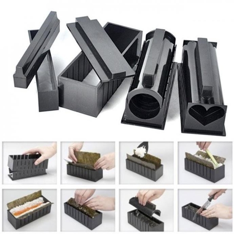 Bộ Dụng Cụ Làm Sushi Cơm Cuộn 10 Món, Dụng cụ làm bánh
