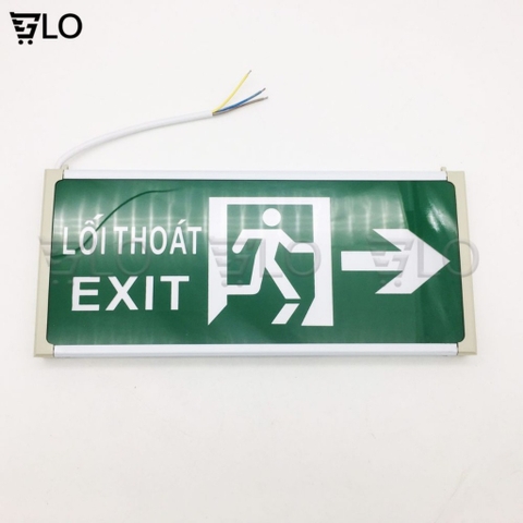 Đèn Sự Cố Khẩn Cấp Chiếu Sáng Kết Hợp Biển Chỉ Dẫn Thoát Hiểm, Thoát Nạn Exit, Thiết Bị Phòng Cháy Chữa Cháy