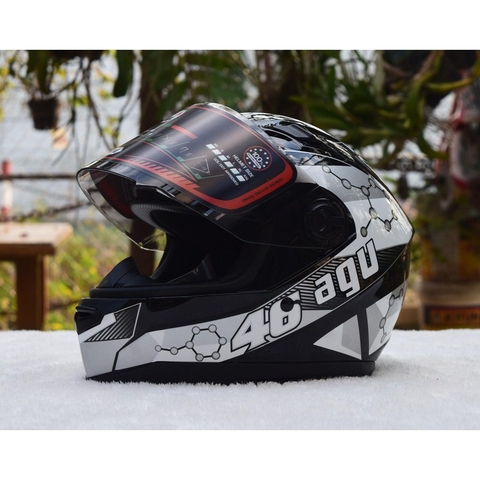 Nón Bảo Hiểm Fullface Moto Agu Cao Cấp