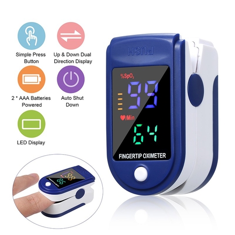 Máy Đo Nồng Độ Oxy Trong Máu LK87 , Máy Đo Nhịp Tim Cầm Tay