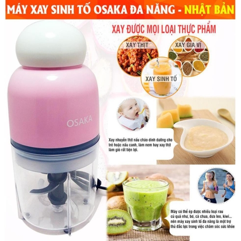 Máy Xay Sinh Tố Đa Năng Osaka (Nắp Tròn)