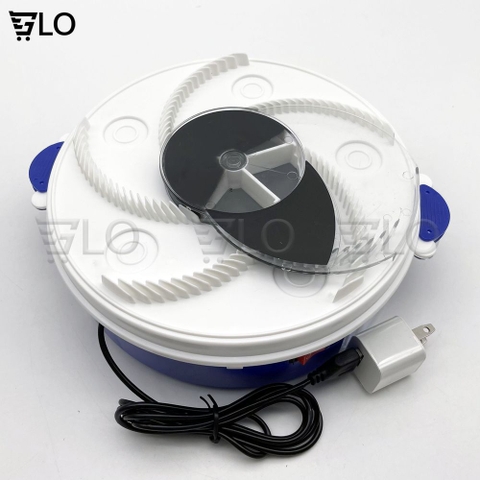 Máy Bắt Ruồi Tự Động Pin Sạc Cao Cấp, Bẫy Ruồi Thông Minh