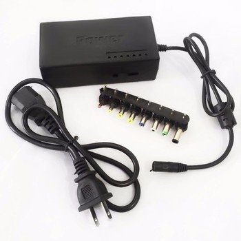 Sạc Adaptor Laptop Đa Năng Cho Mọi Loại Máy 96W Có Kèm 8 Đầu Chuyển Đổi