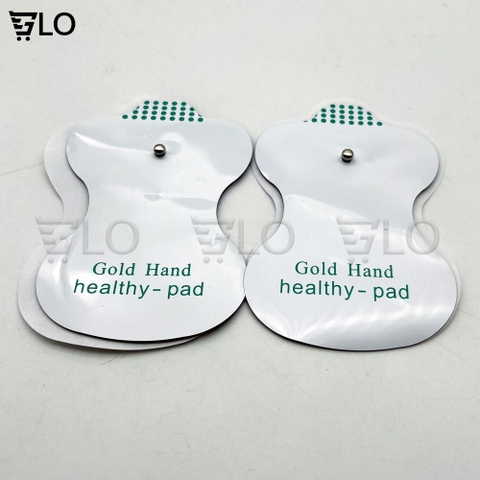 Combo 10 Miếng Dán Màu Trắng Điện Cực Dùng Cho Máy Massage Trị Liệu