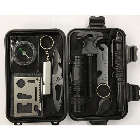 Bộ Dụng Cụ Sinh Tồn SOS 10 Món