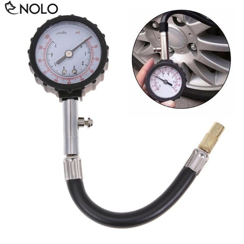 Đồng Hồ Chuyên Dụng Đo Áp Suất Lốp Xe Hơi, Xe Máy – Nhỏ Gọn, Chính Xác, Cần Có Trong Mọi Chiếc Xe