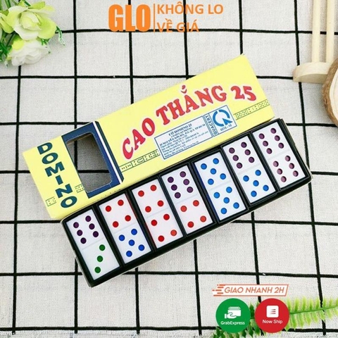 Cờ Domino Giải Trí Loại Đẹp Nhựa Tốt