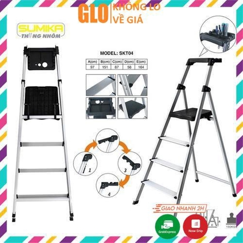 Thang ghế 4 bậc Sumika SKT04 SK 304