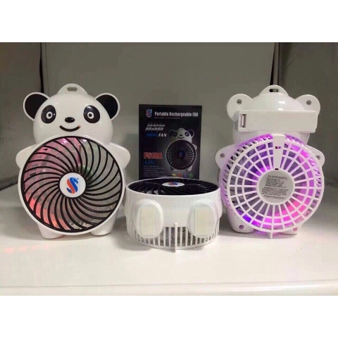 Quạt Mini Hình Gấu 3 Tốc Độ Cực Mát
