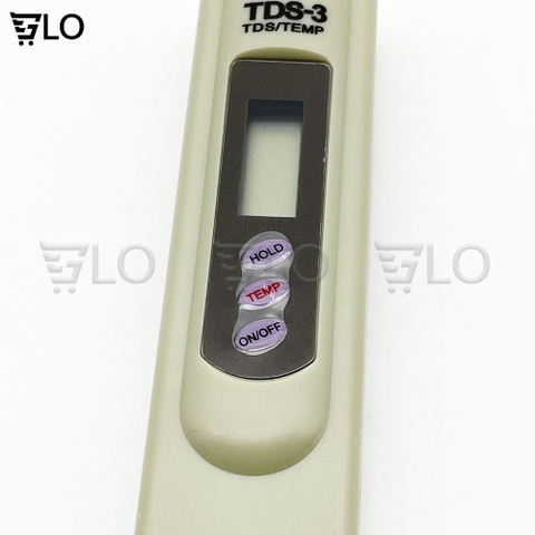 Bút Đo Thử Nước Sạch TDS-3, Đo TDS, Nhiệt Độ Hồ Cá Tép Thuỷ Sinh Hoặc Đo Dung Dịch Thuỷ Canh