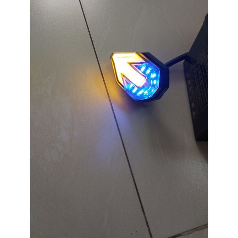 1 Cặp Đèn Led Xi Nhan Spirit Beast Hình Mũi Tên Độc Đáo Cho Mọi Loại Xe Máy
