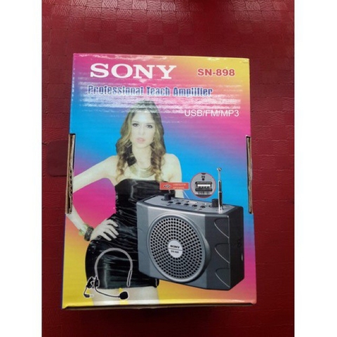 Loa Máy Trợ Giảng Sony SN-898 Giá Rẻ Âm Thanh Lớn Rõ Ràng
