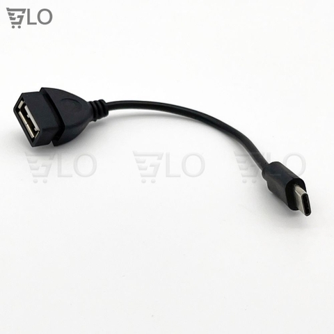 Cáp Chuyển OTG Cổng Type-C Sang USB 10cm