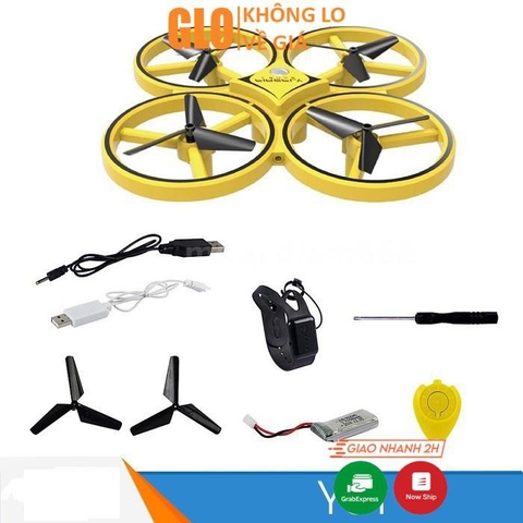Máy Bay Điều Khiển Từ Xa Drone Y01 Z04 - Dùng Cảm Biến + Cử Chỉ Tay