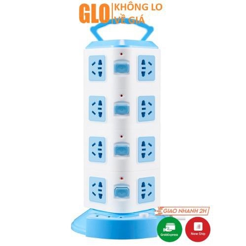 Ổ Cắm Điện Đa Năng 2-3-4 Tầng Tích Hợp 3 cổng USB