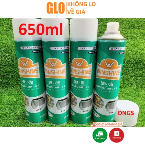 Chai Xịt WINSHINE Vệ Sinh Dụng Cụ Nhà Bếp, Tẩy Sạch Làm Mới Các Vật Dụng Bếp Hiệu Quả