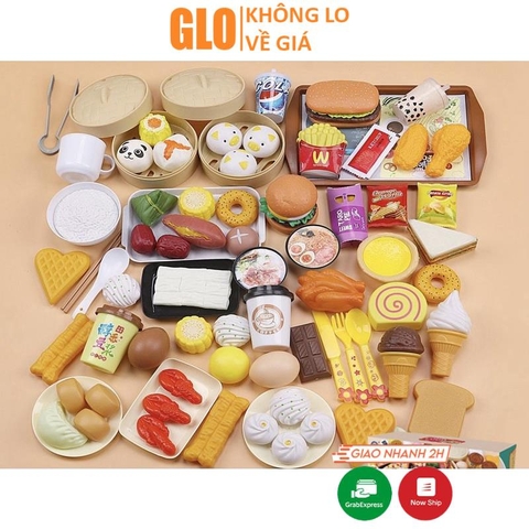 Bộ Đồ Chơi Nấu Ăn 88 Món Đầy Đủ Chi Tiết Thoả Sức Chế Biến Cho Các Đầu Bếp Tương Lai