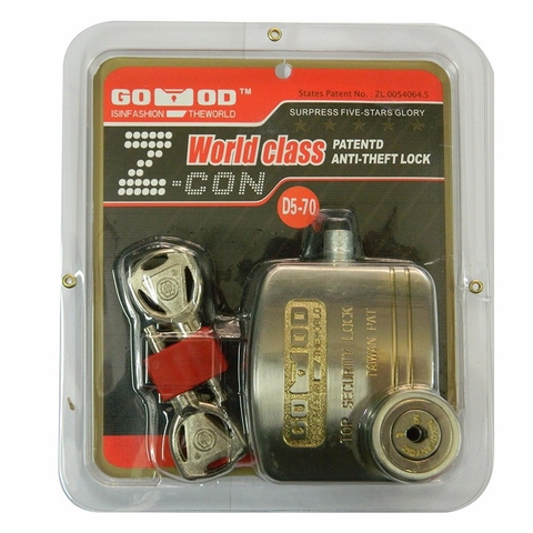 Ổ Khóa Cửa Chụp Chống Cắt Toàn Diện DS-70 PADLOCK GOOD Chính Hãng