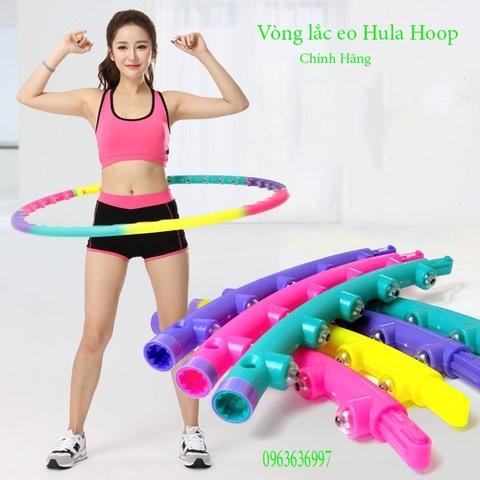Vòng Lắc Eo Thông Minh Hula Hoop Thế Hệ Mới Giúp Giảm Mỡ Bụng, Điều Hòa Nhịp Tim, Massage Cơ Bụng, Tiện Lợi Sử Dụng