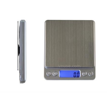 Cân Tiểu Ly 0.5Kg/1Kg/3Kg Cao Cấp Độ Chính Xác Cao(Tặng Kèm 2 Pin AAA, 2 Khay Nhựa)
