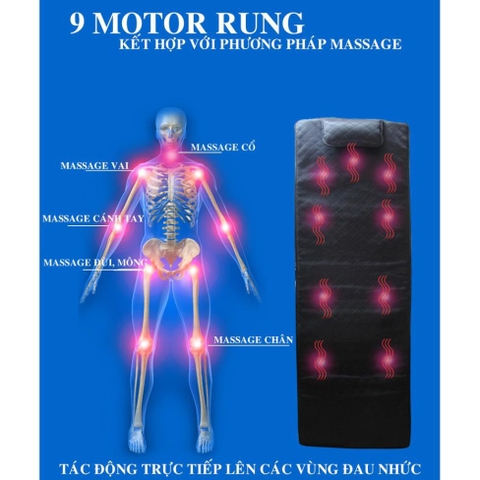 Nệm massage toàn thân LZ-333