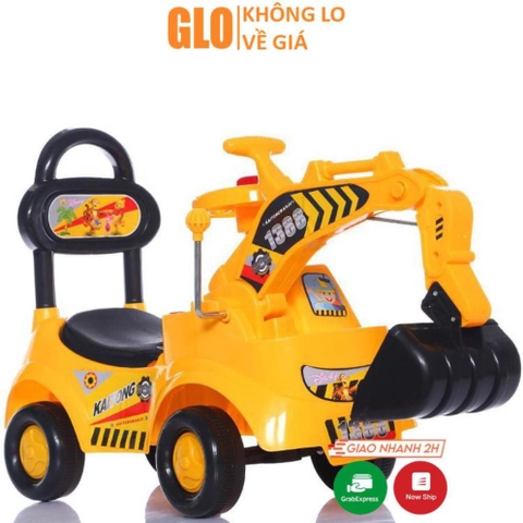 Xe Cần Cẩu Chòi Chân Cho Bé Cỡ Lớn Có Nhạc Tải trọng 35kg