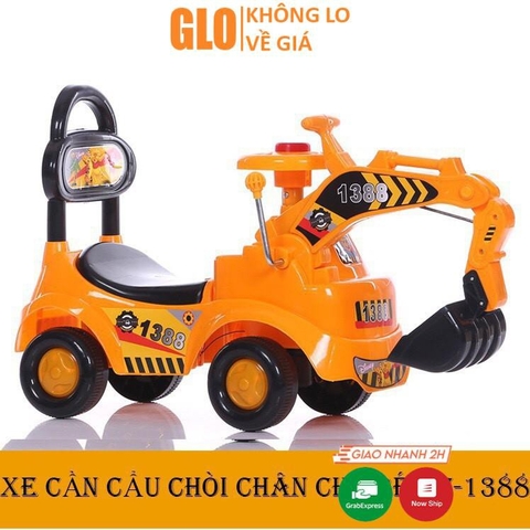 Xe Cần Cẩu Chòi Chân Cho Bé Cỡ Lớn Có Nhạc Tải trọng 35kg