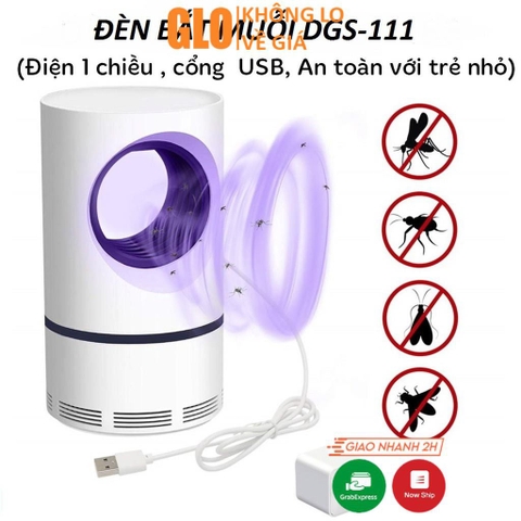 Đèn Bắt Muỗi Moskiller Dgs-111 Nguồn Usb Rất Tiện Lợi