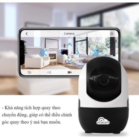 Camera Vitacam C800 2mpx Full HD 1080 Công Nghệ AI Thông Minh