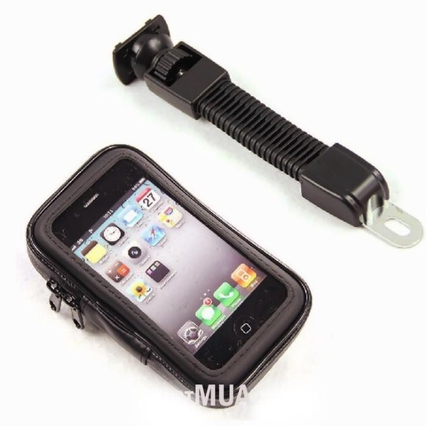 Kẹp Điện Thoại Chống Nước Xe Máy, Xe Đạp Chạy Grab