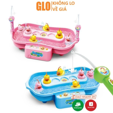 Đồ Chơi Câu Vịt Có Nhạc Cho Bé, Mô Hình Trò Chơi Câu Vịt Có Nhạc Và Đèn Vui Nhộn