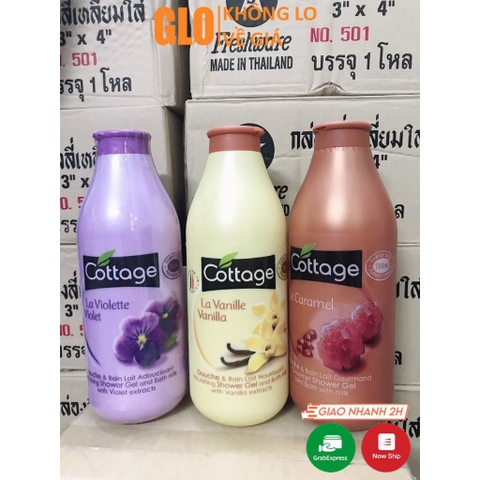 Sữa Tắm Cottage Pháp Chính Hãng 750ml