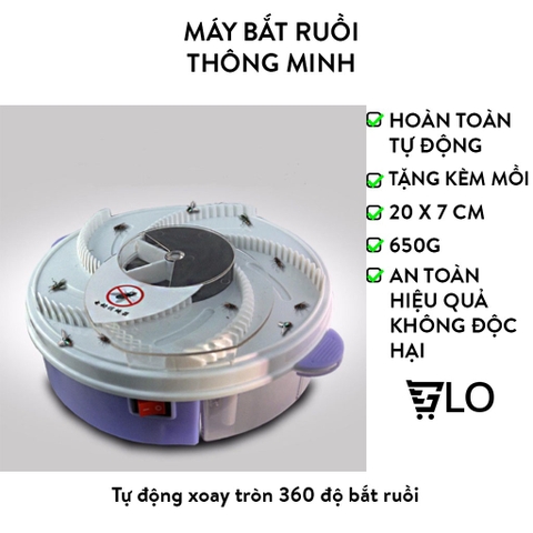 Máy Bắt Ruồi Tự Động Thông Minh