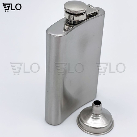 Bình Hip Flask Đựng Rượu Whisky Bằng Inox Dung Tích 5oz