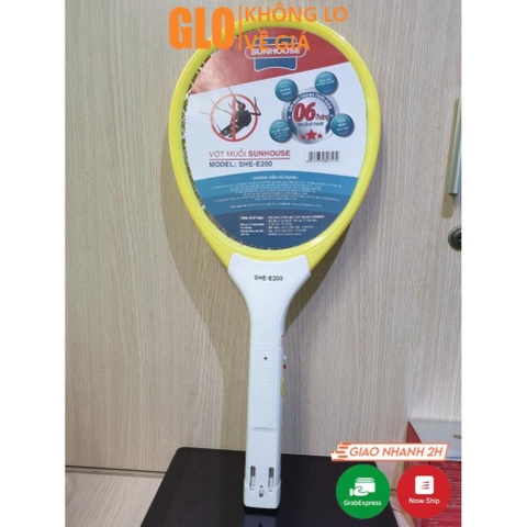 Vợt Muỗi Sunhouse SHE-E200 - Hàng chính hãng