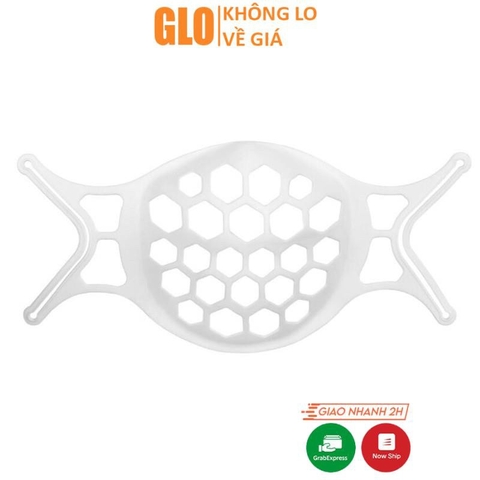Giá Đỡ Khẩu Trang, Miếng Đệm Lót Mặt Nạ 3D Bằng Silicon Thoáng Khí Chống Bụi
