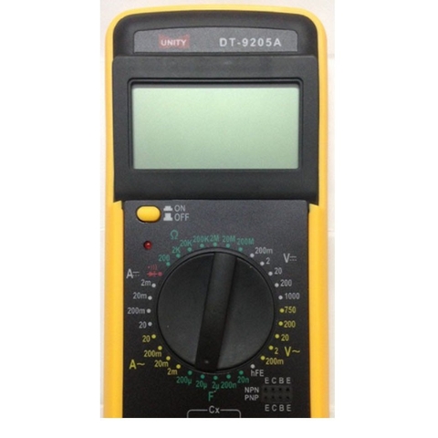 Đồng Hồ Đo Điện Vạn Năng Kỹ Thuật Số Dt-9205a, Digital Multimeter