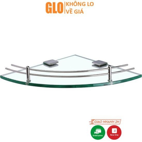 Kệ Kính Góc Phòng Tắm(Inox & Kính Cường Lực 8 Ly)