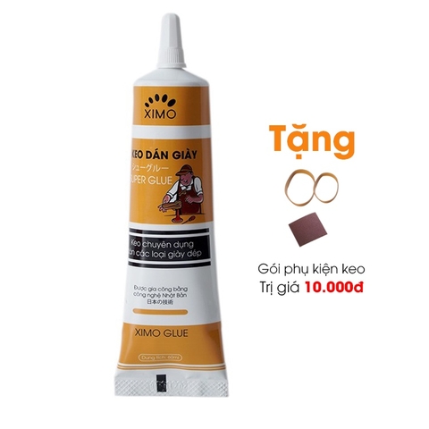 Keo Dán Giày Thể Thao Siêu Dính Dùng Nhiệt Trong Suốt Không Tổn Thương Da Ximo Kdg06