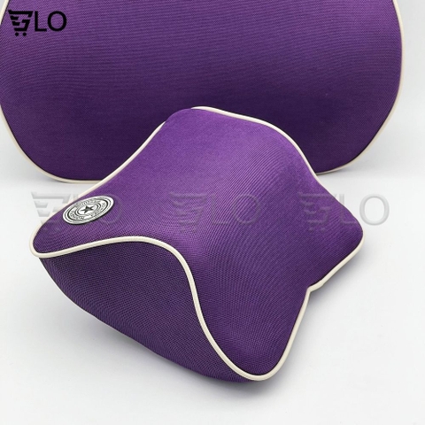 Bộ Gối Tựa Lưng Xe Hơi Cao Su Non