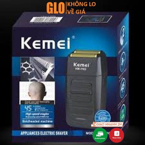 Máy Cạo Râu Chuyên nghiệp Kemei KM-1102 - Hàng Chính Hãng