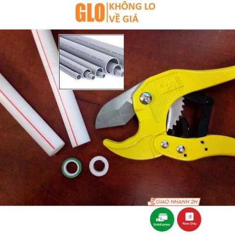 Kéo Cắt Ống Nước PVC FJ-906 Thân Nhôm, Kiềm Cắt Ống Nhựa 3-42mm