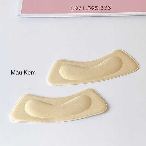 Miếng Lót Gót Giày 4D Bảo Vệ Gót Sau Cao Cấp, Chống Thốn Và Trầy Chân